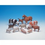 Puzzle   Cardboard model: Farm animals