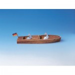 Puzzle   Cardboard Model: Outboard Boat