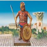 Puzzle   Cardboard Model:  Soldier in Ancient Greece