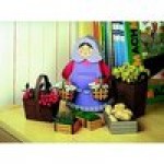 Puzzle   Cardboard Model: Woman with her baskets