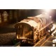 3D Wooden Jigsaw Puzzle - V-Express Steam Train with Tender