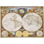  Trefl-20144 Wooden Jigsaw Puzzle - Ancient World Map