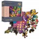 Wooden Jigsaw Puzzle - Colourful Cat
