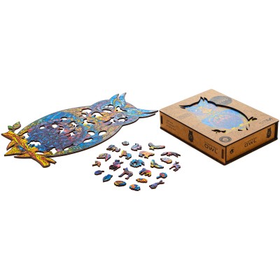 Puzzle Unidragon-50002 Charming Owl - Size M