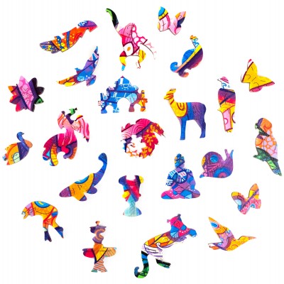 Puzzle Unidragon-50059 Fairy Bird - Size M