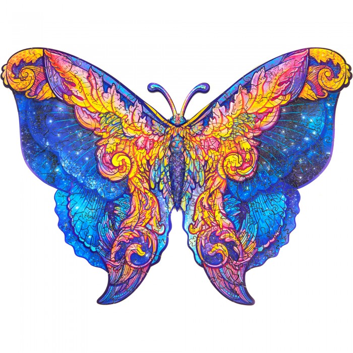 Puzzle   Intergalaxy Butterfly - Size M
