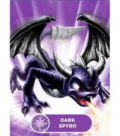 Puzzle Mega-Puzzle-51139-03 Skylanders Giants connectable - Dark Spyro