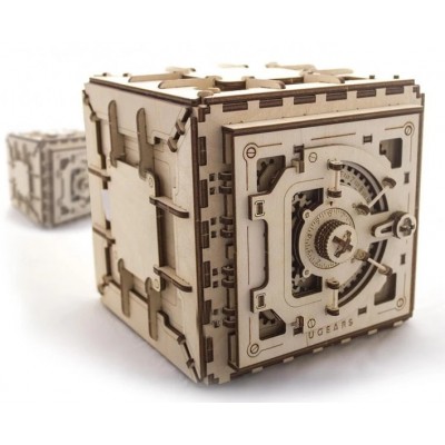 Ugears-12022 3D Wooden Jigsaw Puzzle - Safe