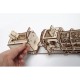 3D Wooden Jigsaw Puzzle - Steam Locomotive with Tender