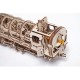 3D Wooden Jigsaw Puzzle - Steam Locomotive with Tender