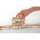 3D Wooden Jigsaw Puzzle - Tram on Rails