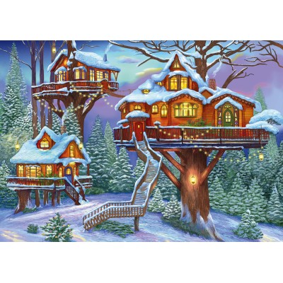 Puzzle Alipson-Puzzle-50003 Winter Treehouse