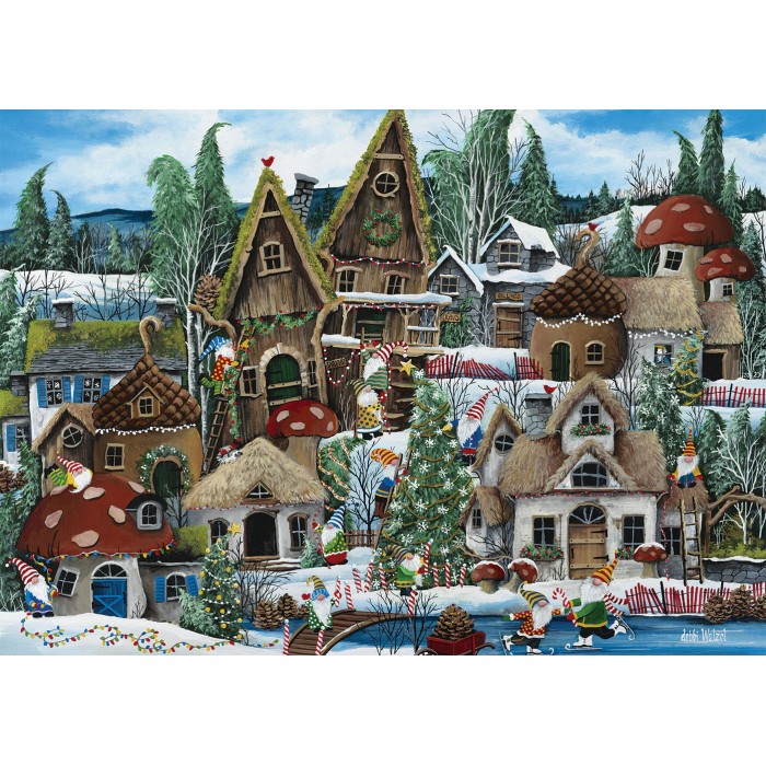 Puzzle  Alipson-Puzzle-F-50059 Gnome for the Holidays