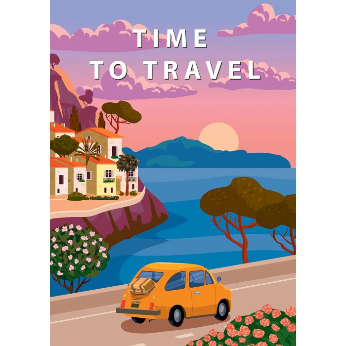 Puzzle  Alipson-Puzzle-F-50110 Time to Travel