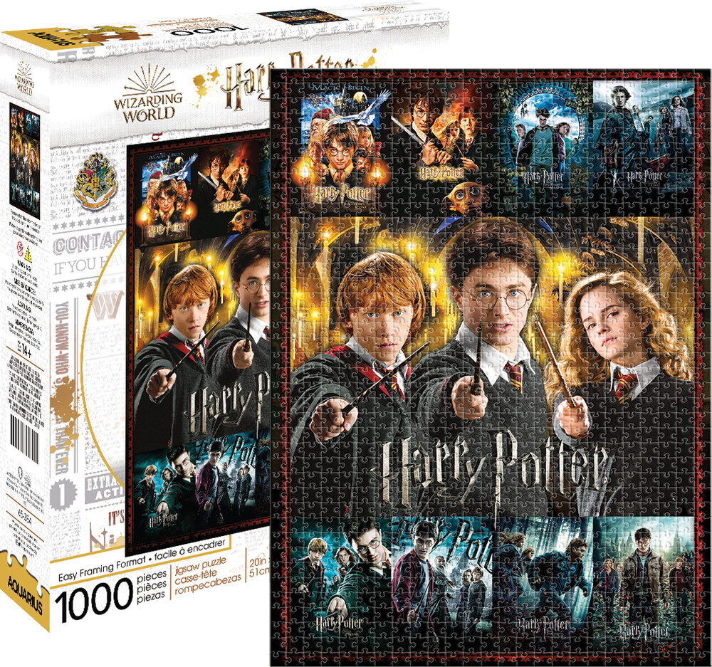 New York Puzzle 1000 Piece Jigsaw Puzzle - Harry Potter Collage