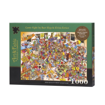 Puzzle Art-and-Fable-23415 Game Night