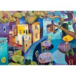 Puzzle  Art-and-Fable-23457 Twilight in Umbria