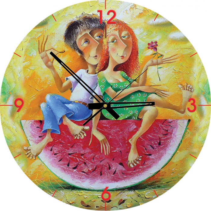  2Art-Puzzle-4291 Puzzle Clock - I Love You...