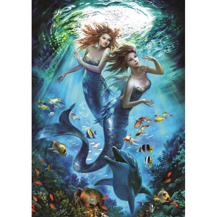 Puzzle  Art-Puzzle-4209 Mermaids