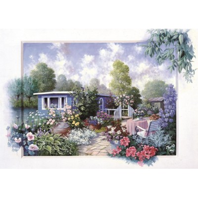 Puzzle Art-Puzzle-4211 Floral Garden