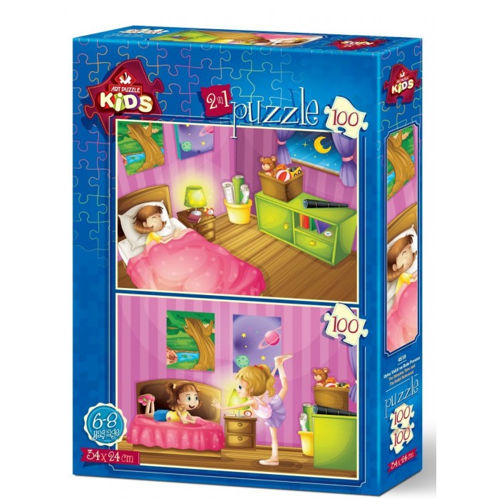  Art-Puzzle-4518 2 Puzzles - Kids