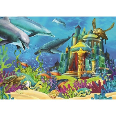 Puzzle Art-Puzzle-4525 The Underwater Castle