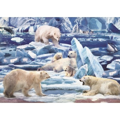 Puzzle Art-Puzzle-4539 The Pole Bears