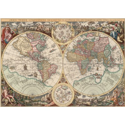 Puzzle Art-Puzzle-4631 World Map