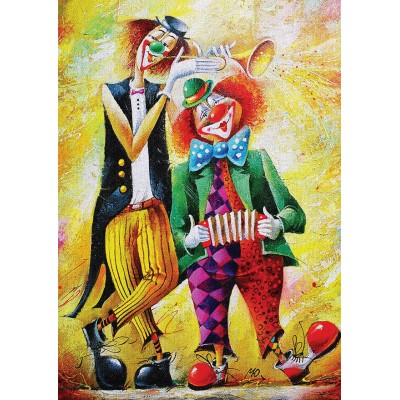 Puzzle Art-Puzzle-5030 Musician Clowns