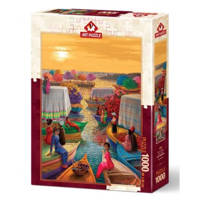 Puzzle Art-Puzzle-5238 Flower Harbor
