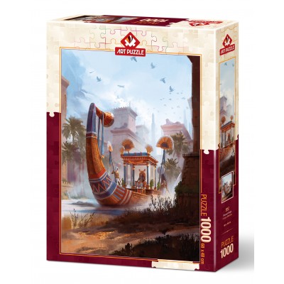 Puzzle Art-Puzzle-5267 Pharaoh Barge