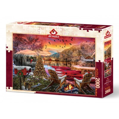 Puzzle Art-Puzzle-5472 Caravan Camp