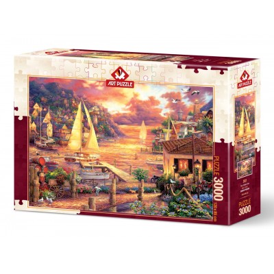 Puzzle Art-Puzzle-5524 Chuck Pinson - Golden Sea