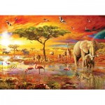 Puzzle  Art-Puzzle-5529 Africa Safari