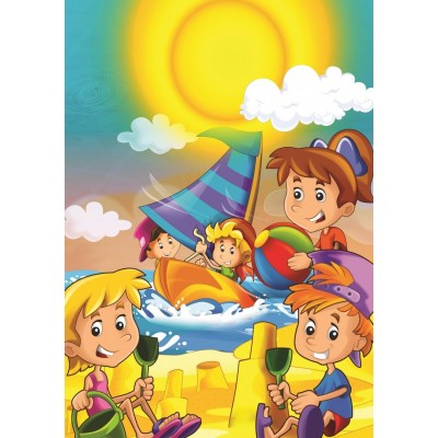 Art-Puzzle-5553 2 Puzzles - Summer - Winter