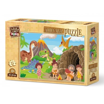 Art-Puzzle-5868 Wooden Puzzle - Stone Age