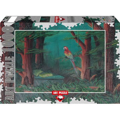 Puzzle Art-Puzzle-61015 Ahmet Yesil - The Guest of the Forest