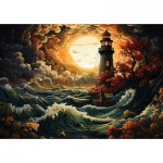 Puzzle   Lighthouse in a Storm