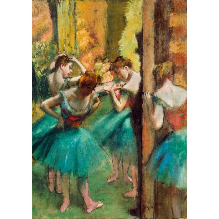 Degas - Dancers, Pink and Green, 1890