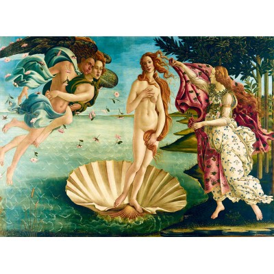 Puzzle Art-by-Bluebird-60145 Botticelli - The birth of Venus, 1485