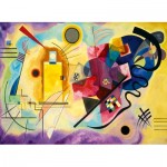 Puzzle  Art-by-Bluebird-60147 Kandinsky - Yellow, Red, Blue, 1925