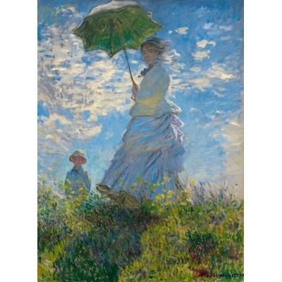 Puzzle Art-by-Bluebird-60160 Claude Monet - Woman with a Parasol, 1875