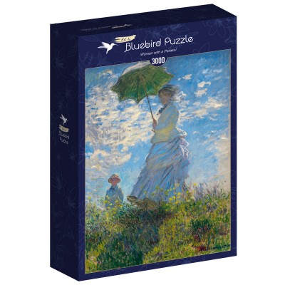 Puzzle Art-by-Bluebird-60160 Claude Monet - Woman with a Parasol, 1875