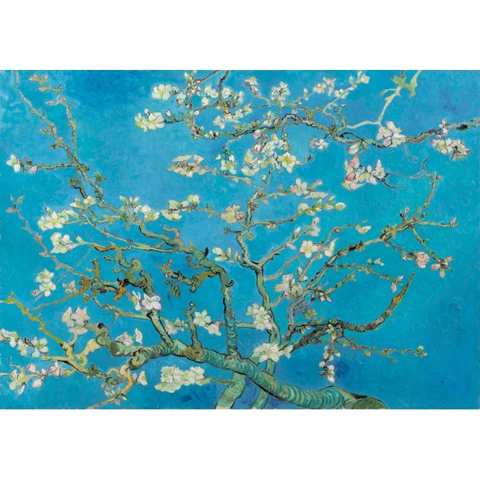 Puzzle  Art-by-Bluebird-F-60209 Vincent Van Gogh - Almond Blossom, 1890