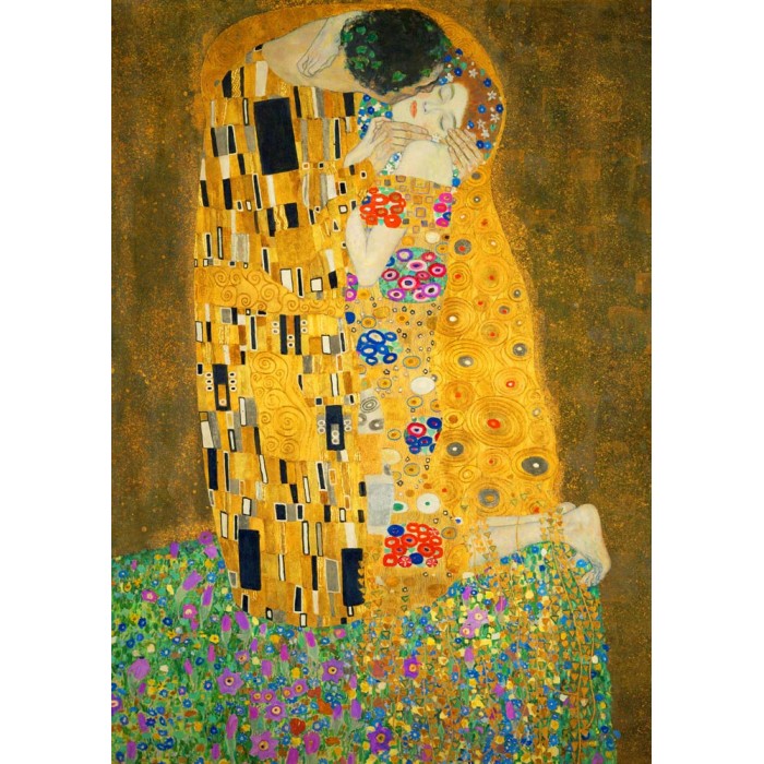 Gustave Klimt - The Kiss, 1908