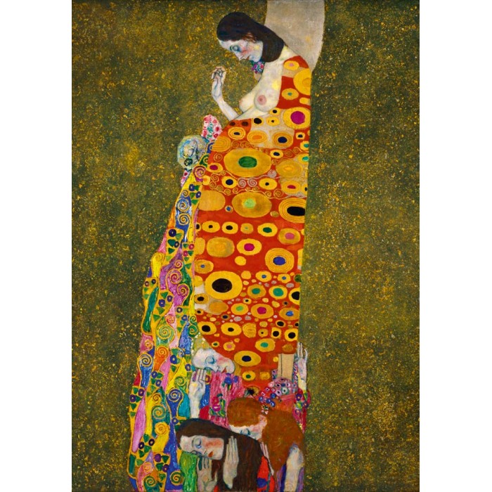 Puzzle Art-by-Bluebird-F-60222 Gustave Klimt - Hope II, 1908