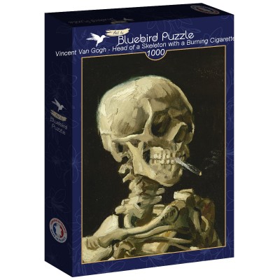 Puzzle Art-by-Bluebird-F-60323 Vincent Van Gogh - Head of a Skeleton with a Burning Cigarette, 1886