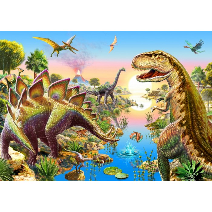 Jigsaw Puzzle Dinosaurs Jigsaw Puzzlecouk - 