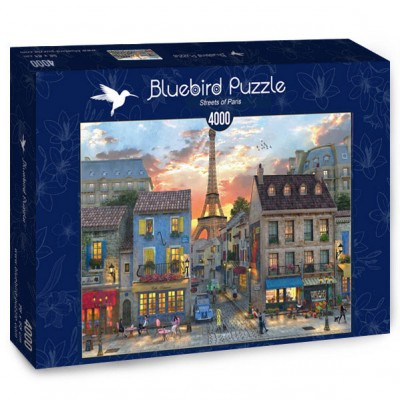 Puzzle Bluebird-Puzzle-70253-P Streets of Paris