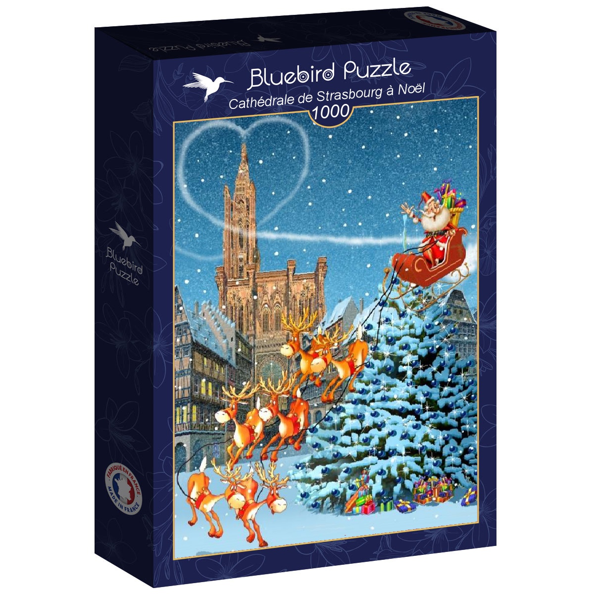 Cathédrale De Strasbourg à Noël - Bluebird Puzzle